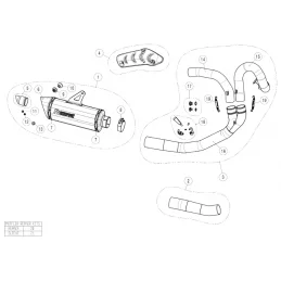 Akrapovic S-D12SO8-RTBL Ducati Monster 1200/1200S