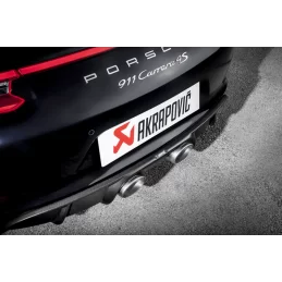 Akrapovic Porsche 911 Carrera /S/4/4S/GTS (991.2)