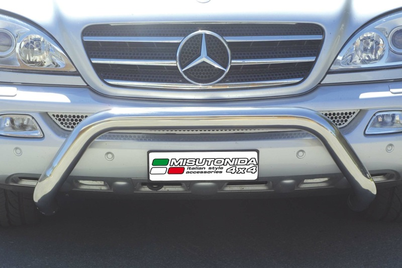 KUAFU Stainless Steel Bull Bar / Bumper Guard For 1998-2005 Mercedes M-Class W163 (ML320, ML350, ML430, ML500)