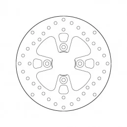 Brembo 68B407G3 Serie Oro Mbk Doodo 125 