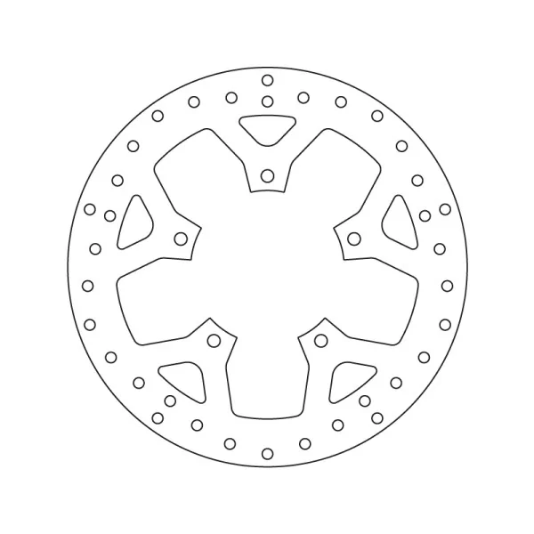 Brembo 68B407D9 Serie Oro Peugeot Satelis 250