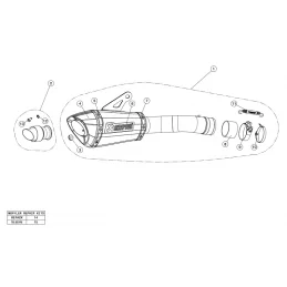 Akrapovic S-K9SO4-ASZT Kawasaki Z 900 E (A2)