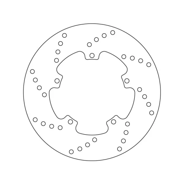 Brembo 68B40722 Serie Oro Piaggio Vespa Lx Euro3 Ie 125