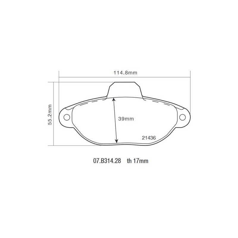 Brembo 07.B314.28 HP2000 Brembo 07.B314.28 HP2000