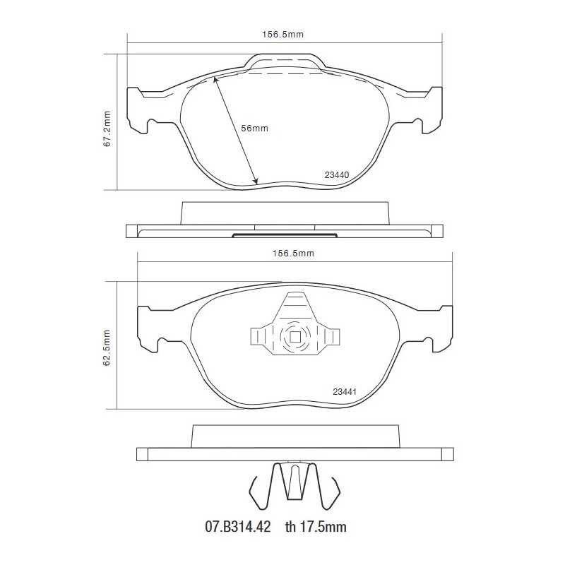 Brembo 07.B314.42 HP2000 Brembo 07.B314.42 HP2000