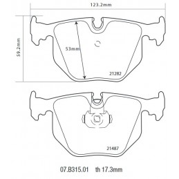 Brembo 07.B315.01 HP2000