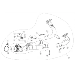 Akrapovic E-B12E4 Bmw R 1250 GS - GS Adventure