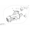 Akrapovic S-B12SO23-HAATBL Bmw R 1250 GS - GS Adventure