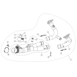 Akrapovic E-B12E4 Bmw R 1250 RT