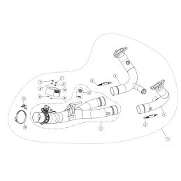 Akrapovic E-B12R7 Bmw R 1250 R/RS