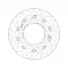 Brembo 78B40829 Serie Oro Suzuki Sv / S Abs 650