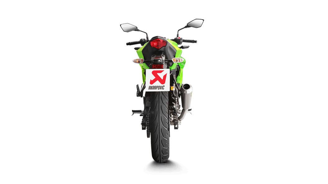 yuu様 Exhaust Akrapovic Kawasaki Z 125