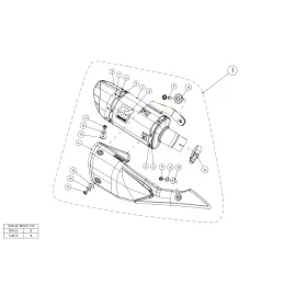 Akrapovic S-S10SO15-HAPT Suzuki GSX-S 1000