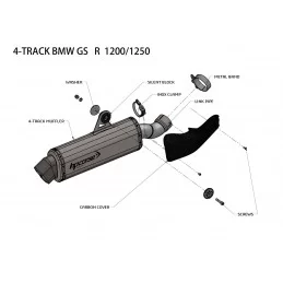 Hp Corse 4-Track R Bmw R 1250 GS