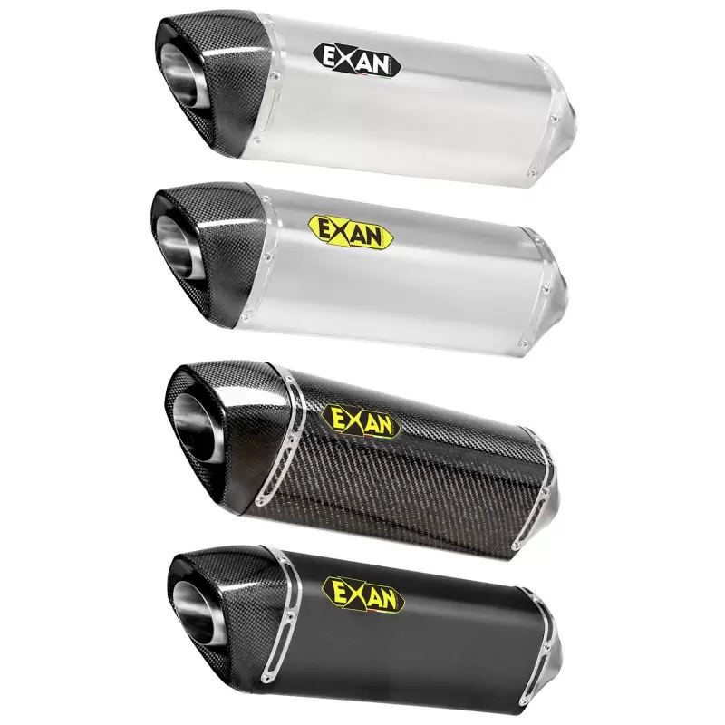 Exan Triumph Tiger 800 Ovale X-Black Exan Triumph Tiger 800 Ovale X-Black