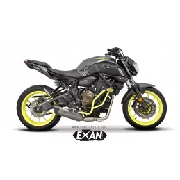 Exan Yamaha MT-07 Ovale X-Black