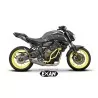 Exan Yamaha MT-07 Ovale X-Black