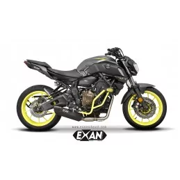 Exan Yamaha MT-07 Ovale X-Black