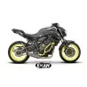 Exan Yamaha MT-07 Ovale X-Black