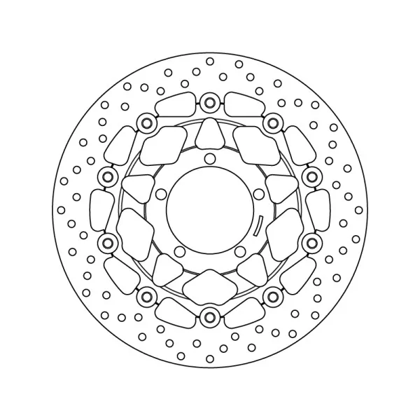 Brembo 78B40862 Serie Oro Triumph Speed Triple 675