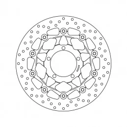 Brembo 78B40862 Serie Oro Triumph Street Triple / R 675