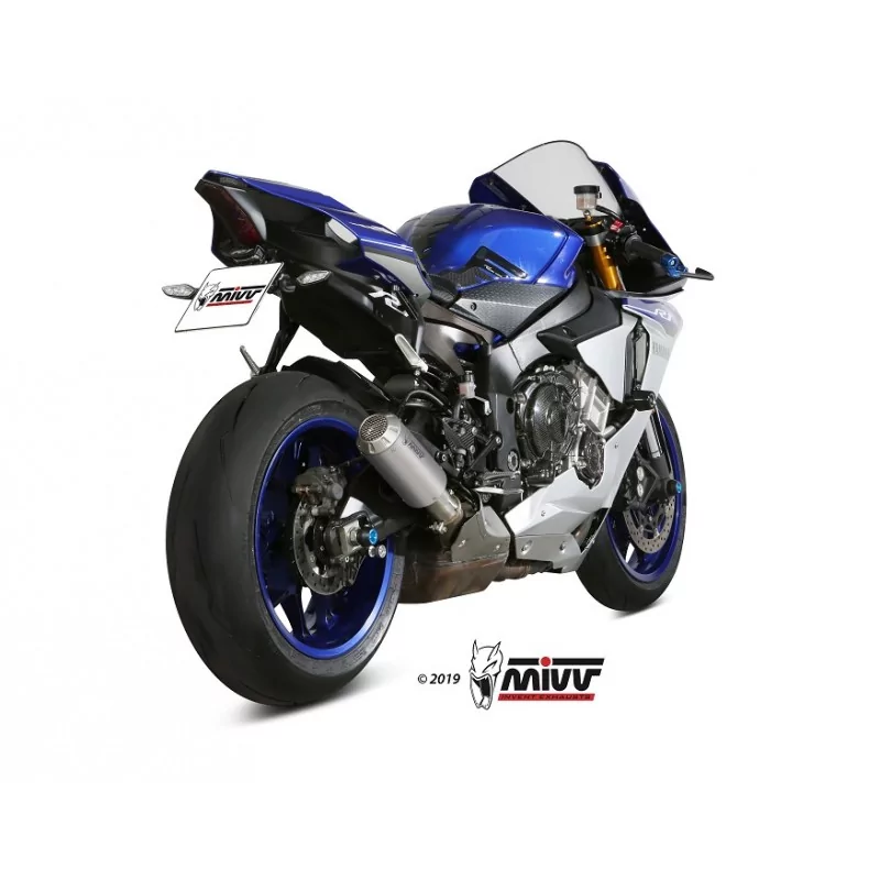 YAMAHA R1 ミブMIVV ステンレススチール マフラー（YAMAHA R1