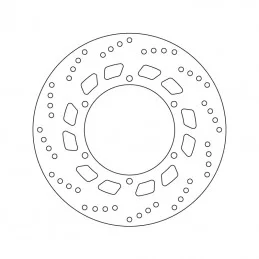 Brembo 68B407D0 Serie Oro Yamaha Xv S Drag Star 125