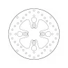 Brembo 68B407G3 Serie Oro Yamaha Majesty 180