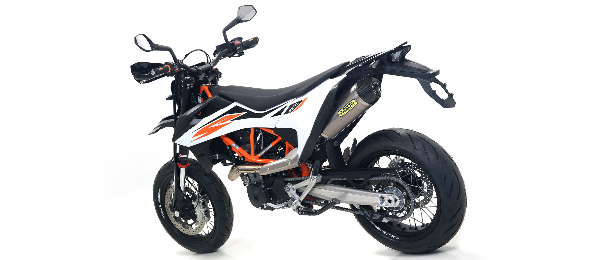 Exhaust ♪KTM/690DUKE '12-'15 ARROW/アロー チタン スリップオン