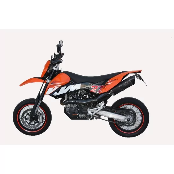 Exan Ktm 690 Enduro Ovale X-Black