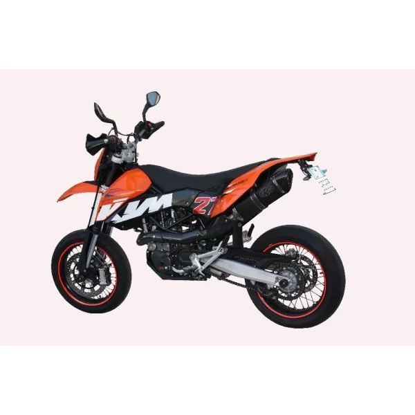 Exan Ktm 690 Enduro Ovale X-Black