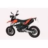 Exan Ktm 690 Enduro Ovale X-Black
