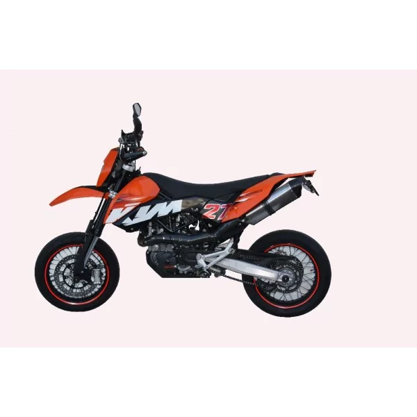Exan Ktm 690 Enduro Ovale X-Black