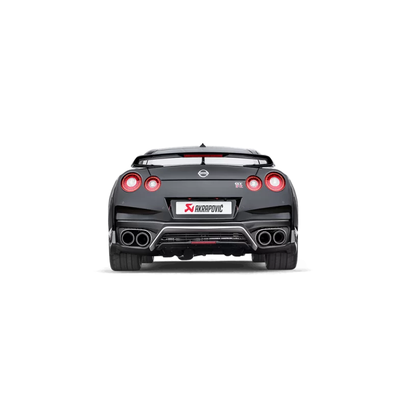 Akrapovic Titan duplex Sportauspuff Endschalldämpfer Nissan GT-R