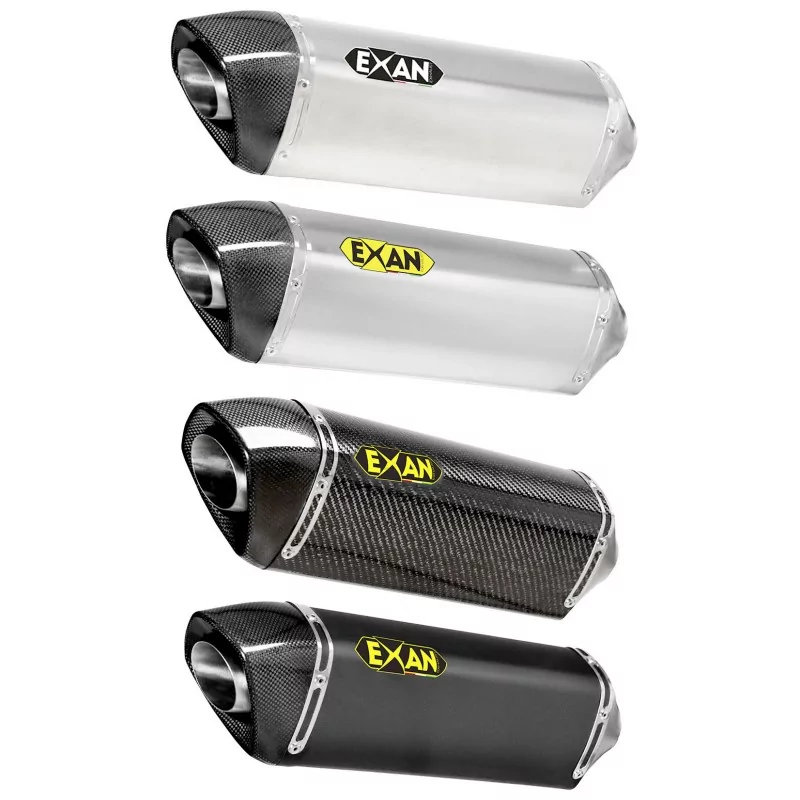Exan Kawasaki Z 900 E (A2) Ovale X-Black Exan Kawasaki Z 900 E (A2) Ovale X-Black