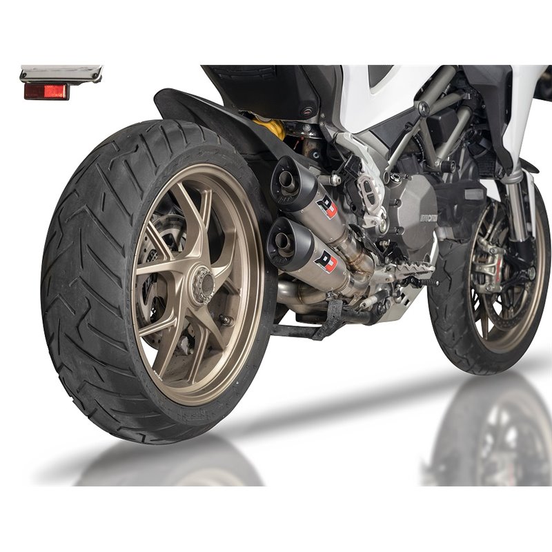 QD Exhaust Ducati Multistrada 1260 Twin Gunshot QD Exhaust Ducati Multistrada 1260 Twin Gunshot
