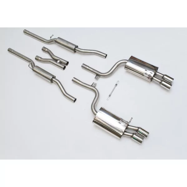 Milltek SSXAU046 cat-back exhaust for Audi S4 4.2 V8 quattro B7 Saloon/Sedan Avant & Cabriolet