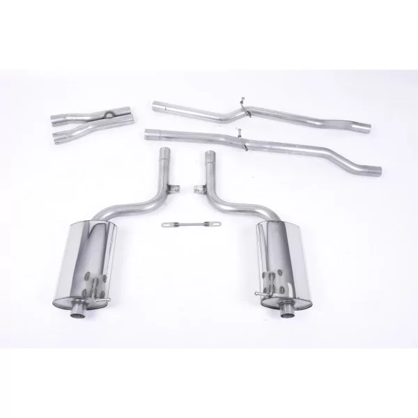 Escape cat-back Milltek SSXAU038 para Audi S4 4.2 V8 quattro B6 Saloon/Sedan Avant & Cabriolet