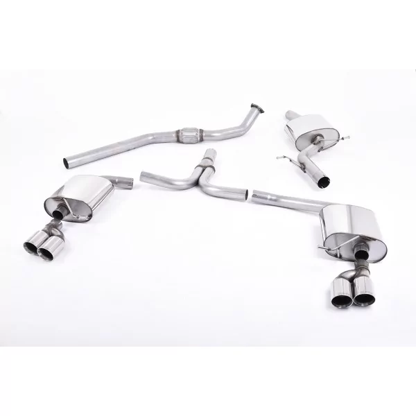 Milltek SSXAU249 cat-back exhaust for Audi A4 2.0 TFSI S line B8 Saloon & Avant