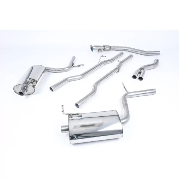 Escape cat-back Milltek SSXAU307 para Audi A4 1.8T B6 quattro Saloon
