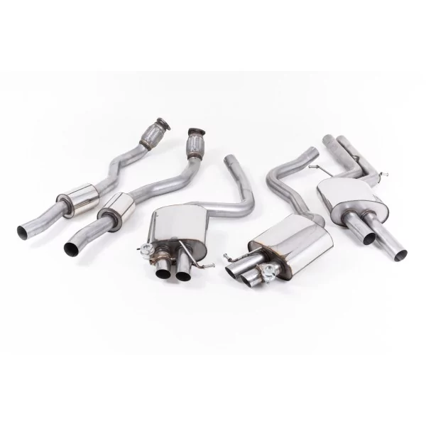 Milltek SSXAU336 cat-back exhaust for Audi RS4 B8 4.2 FSI quattro Avant