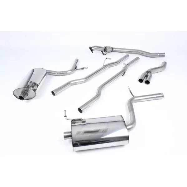 Milltek SSXAU509 cat-back exhaust for Audi A4 1.8T B6 quattro Saloon
