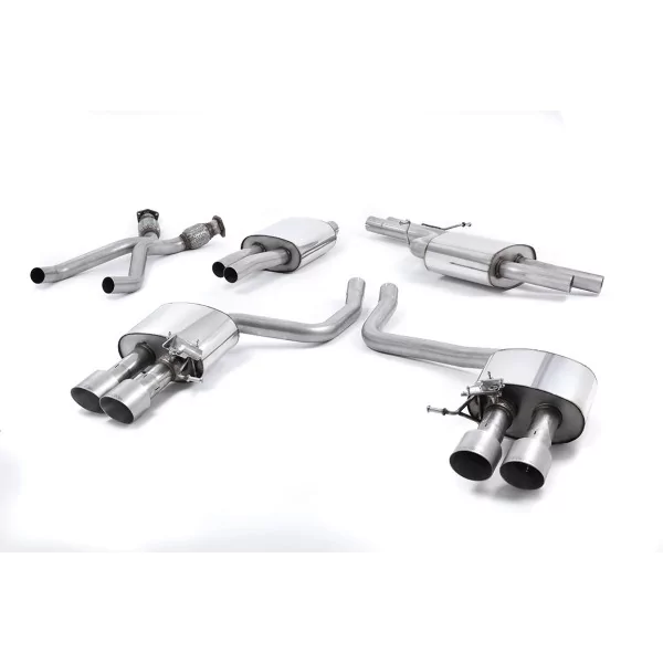 Milltek SSXAU507 cat-back exhaust for Audi SQ5 3.0 TFSI Supercharged, titanium GT-100 tips