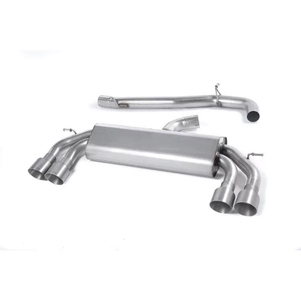 Milltek SSXAU524 cat-back exhaust for Audi S3 2.0 TFSI quattro 3-Door 8V/8V.2, titanium GT-100 tips