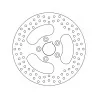 Brembo 68B407E0 Serie Oro Harley Davidson Fxsts 1340 Springer Softail