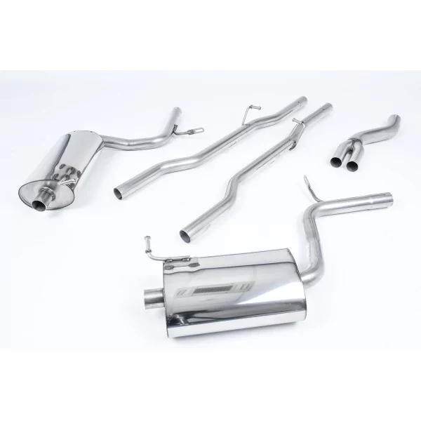 Milltek SSXAU516 cat-back exhaust for Audi A4 2.0 TFSI B7 quattro and DTM