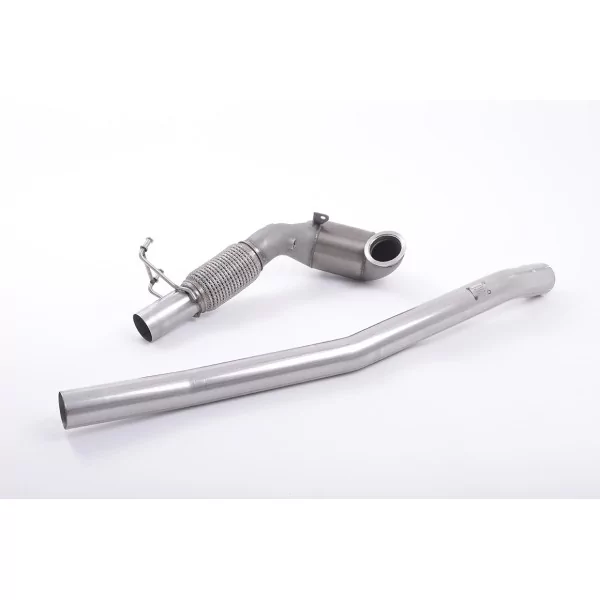 Milltek SSXAU604 downpipe with hi-flow sports cat for Audi TT Mk3 TTS 2.0TFSI Quattro