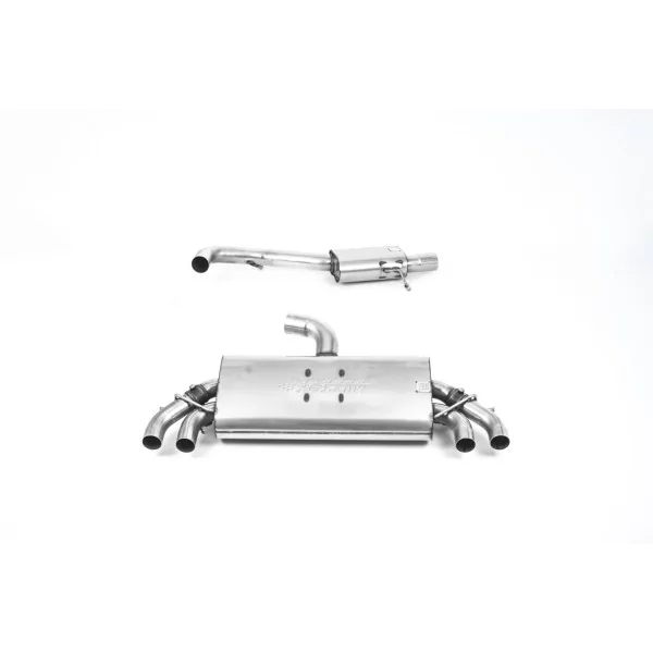 Milltek SSXAU785 cat-back exhaust for Audi S3 2.0 TFSI quattro Sportback 8V.2, titanium GT-100 tips