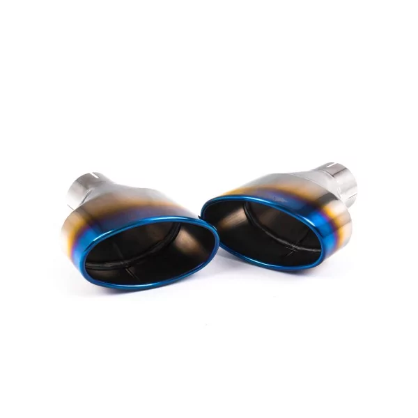Milltek SSXAU794 cat-back exhaust for Audi TT Mk3 TTRS 2.5TFSI Quattro, burnt titanium oval tips