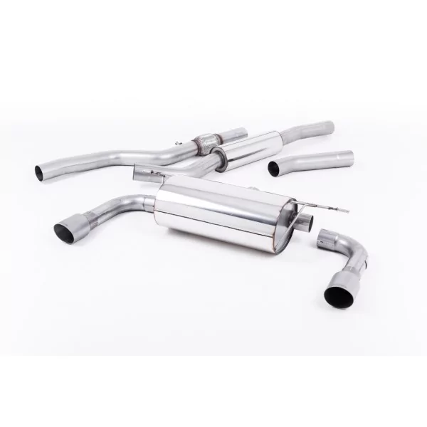 Escape cat-back Milltek SSXBM1021 para BMW 4 Series F32 428i Coupé, colas GT-90 de titanio